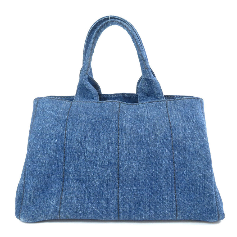 Prada Bag Denim Tote Canapa
